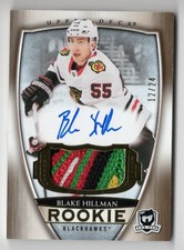 2018-19 The Cup Rookie Auto Patch Autograph Gold #95 Blake Hillman 12/24