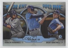 2019 Bowman Talent Pipeline Chrome Brent Honeywell Ronaldo Hernandez #TP-TBR 0w8