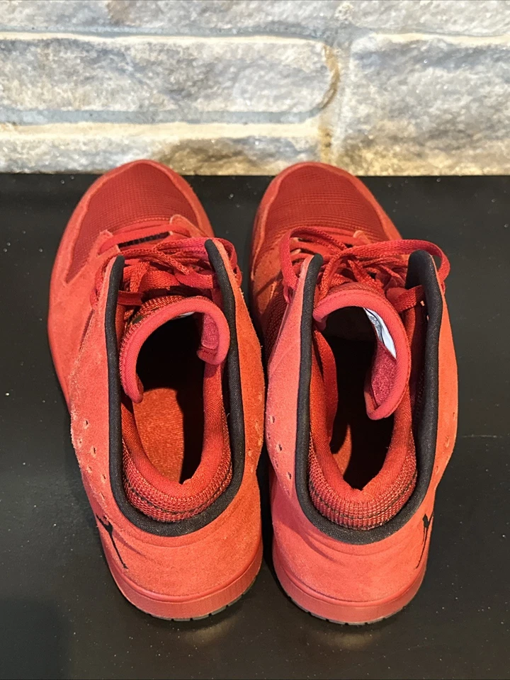 Nike Mens Air Jordan 1 Flight 4 838818-600 Red Basketball Shoes Sneakers Sz 11.5 - Image 4 of 4