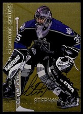 1999-00 Be a Player Signature Series Millennium Gold Autographs Stephane Fiset
