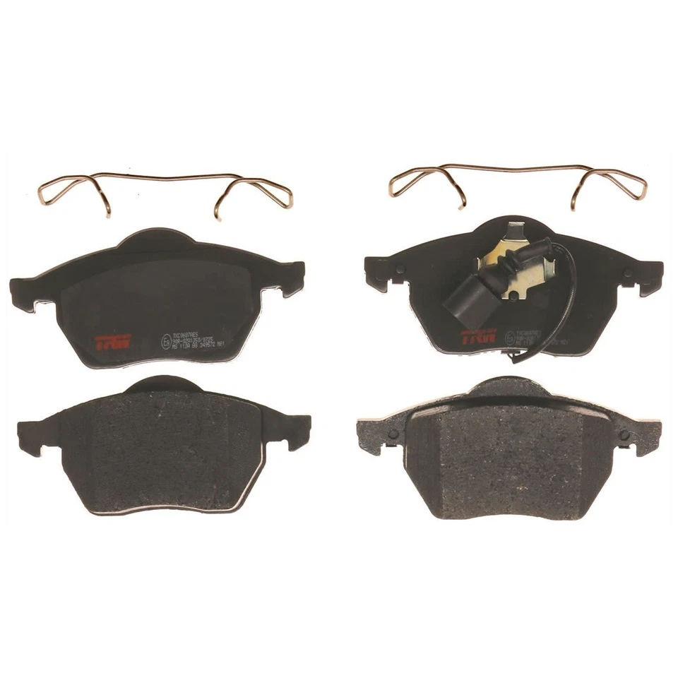 KIT-070624-143 TRW Juego de 2 ruedas delanteras de disco de freno y pastillas delanteras para Audi TT Quattro Foto 3 de 4