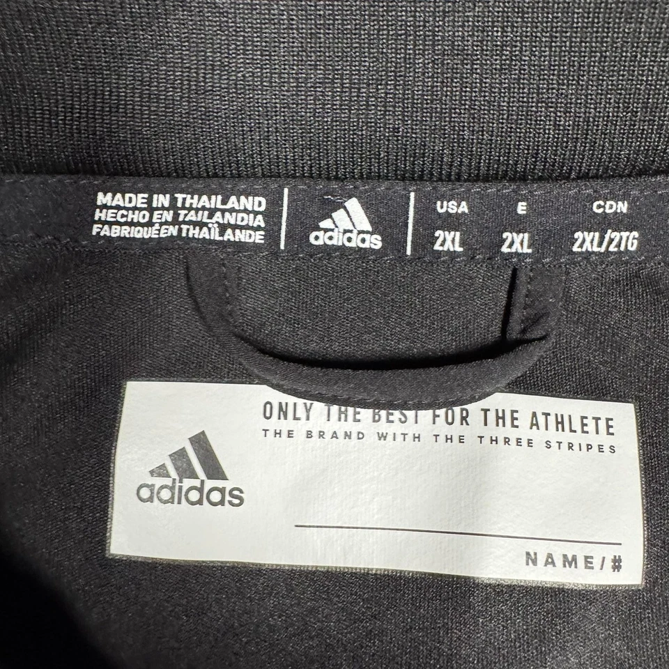 Louisville Cardinals Jacket Mens 2XL Black NCAA Basketball Adidas Primegreen - Image 3 of 4