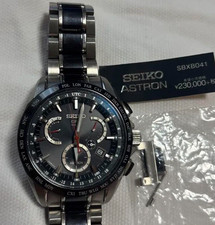 SEIKO Astron SBXB041 8X53-0AB0-2 Black Dial Solar From JAPAN