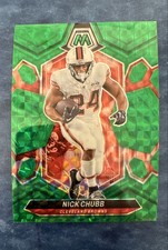 2024 Panini Mosaic - Nick Chubb #51 Green Mosaic Prizm