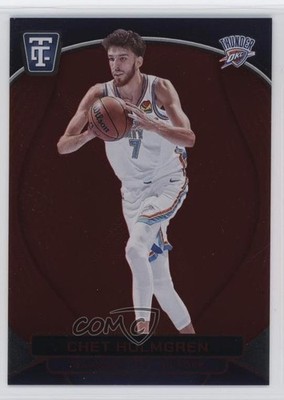 2024-25 Panini Totally Certified Red Mirror /149 Chet Holmgren #52 1ln4