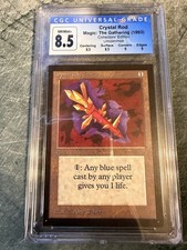 MTG Crystal Rod Collectors Edition Cgc 8.5