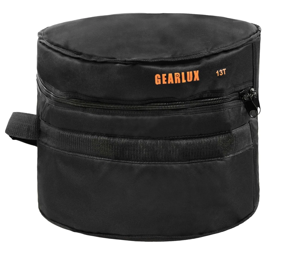 Gearlux Drum Bag Set: 12" Tom, 13" Tom, 14" Snare, 16" Floor Tom, 22" Bass Drum - Image 3 of 4