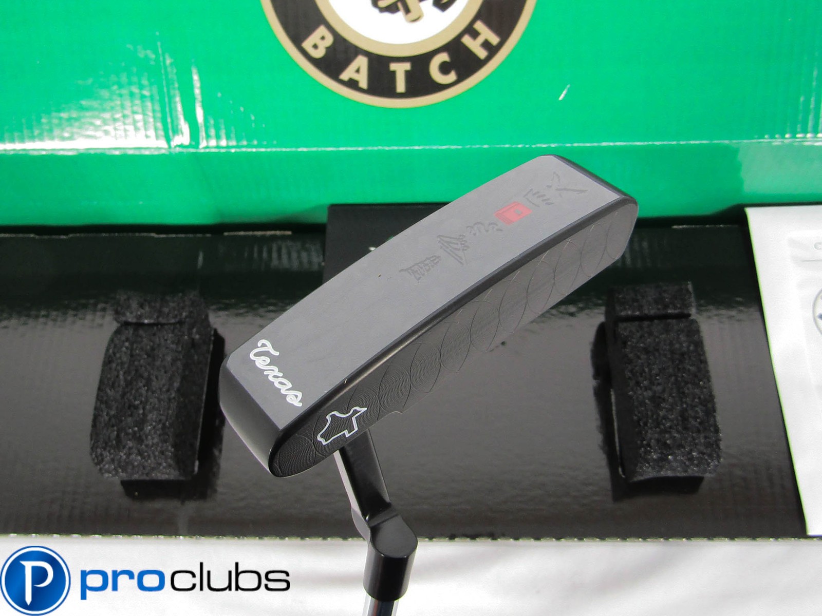 NEW TOULON SMALL BATCH TEXAS LIMITED RUN PUTTER w/ORIGINAL BOX #441821