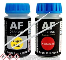 Für Peugeot EAU Jaune Genet Lackstift Klarlack Lacktupfer Autolack Set