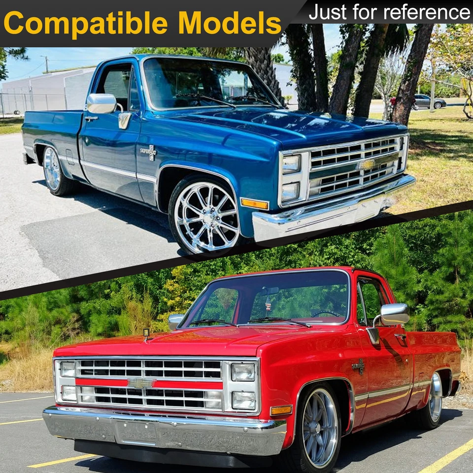 Shroud+Electric Fan+Relay For 1973-1986 Chevy GMC C/K C10 20 30 K10 Caprice US - Image 2 of 4