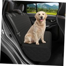 Bench Back Seat Cover for Dogs, Rear Dog Car Seat Covers Standard - 54"W Black