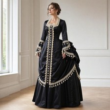 1870s Victorian Edwardian Duchess Dress Walking Visiting Afternoon Ball Gowns