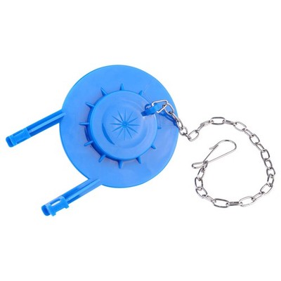 Durable Blue Toilet Flapper Toilet Tank Valve for Easy Installation and Use