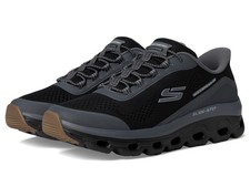 Man's Sneakers  Athletic Shoes SKECHERS Glide-Step Sole Hands Free Slip-in