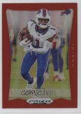 2024 Panini Prizm Deca Red Prizm 83/199 Curtis Samuel #30 1k54