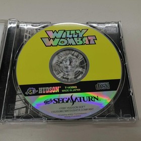 Hudson Willy Wombat Sega Saturn Software Fae28