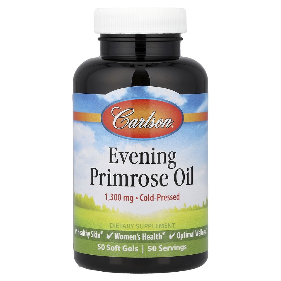 Evening Primrose Oil, 1,300 mg, 50 Soft Gels