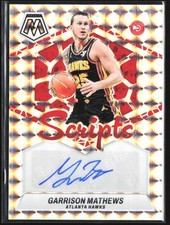 2023-24 Panini Mosaic #MS-SON Garrison Mathews Scripts Genesis 2934