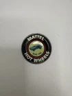 Vintage Hot Wheels Redline Olds 442 Original Metal Button Badge Pin 1971