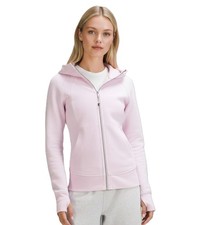 NWT LULULEMON Scuba Hoodie Full Zip Meadowsweet Pink Size 12 138 Retail