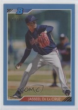 2020 Bowman Heritage Blue Refractor 70/99 Jasseel De La Cruz #92CP-DLC fm0