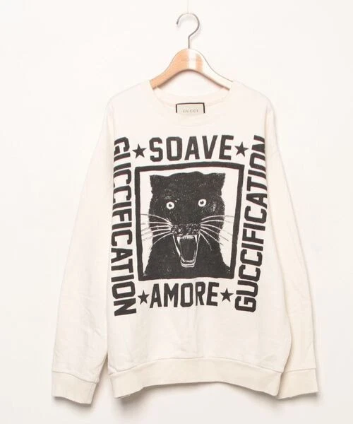 GUCCI Felpa Beige Uomo S