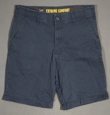 WD11439 SWEET LEE EXTREME COMFORT MENS BLUE DENIM JEAN SHORTS 34 msr 40"x10" 