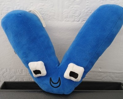 Alphabet Lore Plüsch Blau V Alphabet Lore Style Stofftier Teddy