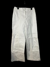 Women's High-Rise Wide Leg Pants - Universal Thread White 10