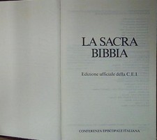 LA SACRA BIBBIA  CEI