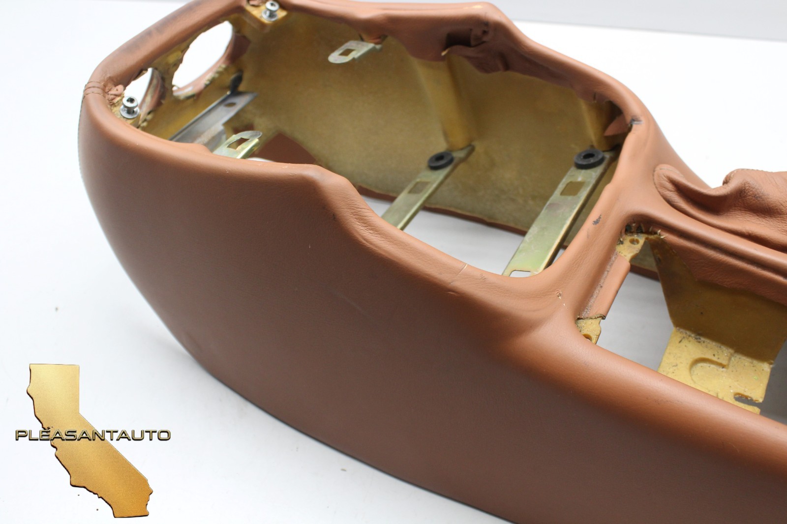 02-07 Maserati Coupe 4200 M138 Center Console Panel Arm Rest Trim Brown OEM