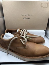 Men's Clarks Stylish Lace Up Shoes - Forge Vibe Size 9 NIB