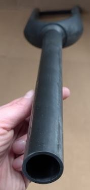 Ritchey WCS Carbon Gravel Fork 1-1/8", 47mm Rake, QR12, Flat Mount, Matte Carbon - Picture 3 of 4