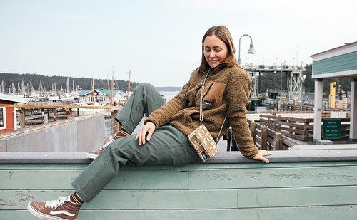 Cartera Bandolera KAVU Islamorada ~ Folclore Otoño - Imagen 8 de 8