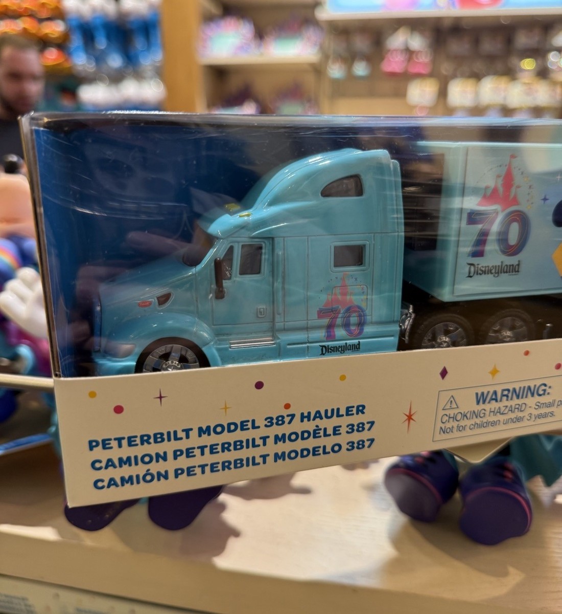 Disney Parks Disneyland 70th Anniversary Peterbilt Hauler