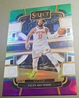 JALEN BRUNSON-2024 SELECT PRIZM REFRACTOR-NEW YORK KNICKS 🏀 BASKETBALL CARD ***