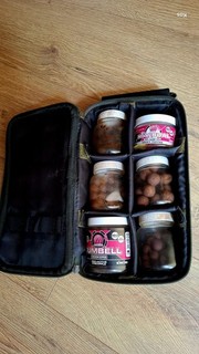 CARP FISHING POP UPS BAITS MAINLINE JRC POUCH CARP TACKLE FISHING SET UP