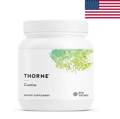 THORNE Creatine Monohydrate Powder NSF Sport 90 Servings Unflavored 450g