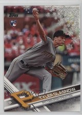 2017 Topps Holiday Wal-Mart Exclusive Metallic Snowflake Tyler Glasnow l5x