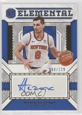 2018-19 Panini Cornerstones Elemental Signatures 88/129 Mario Hezonja Auto fm0