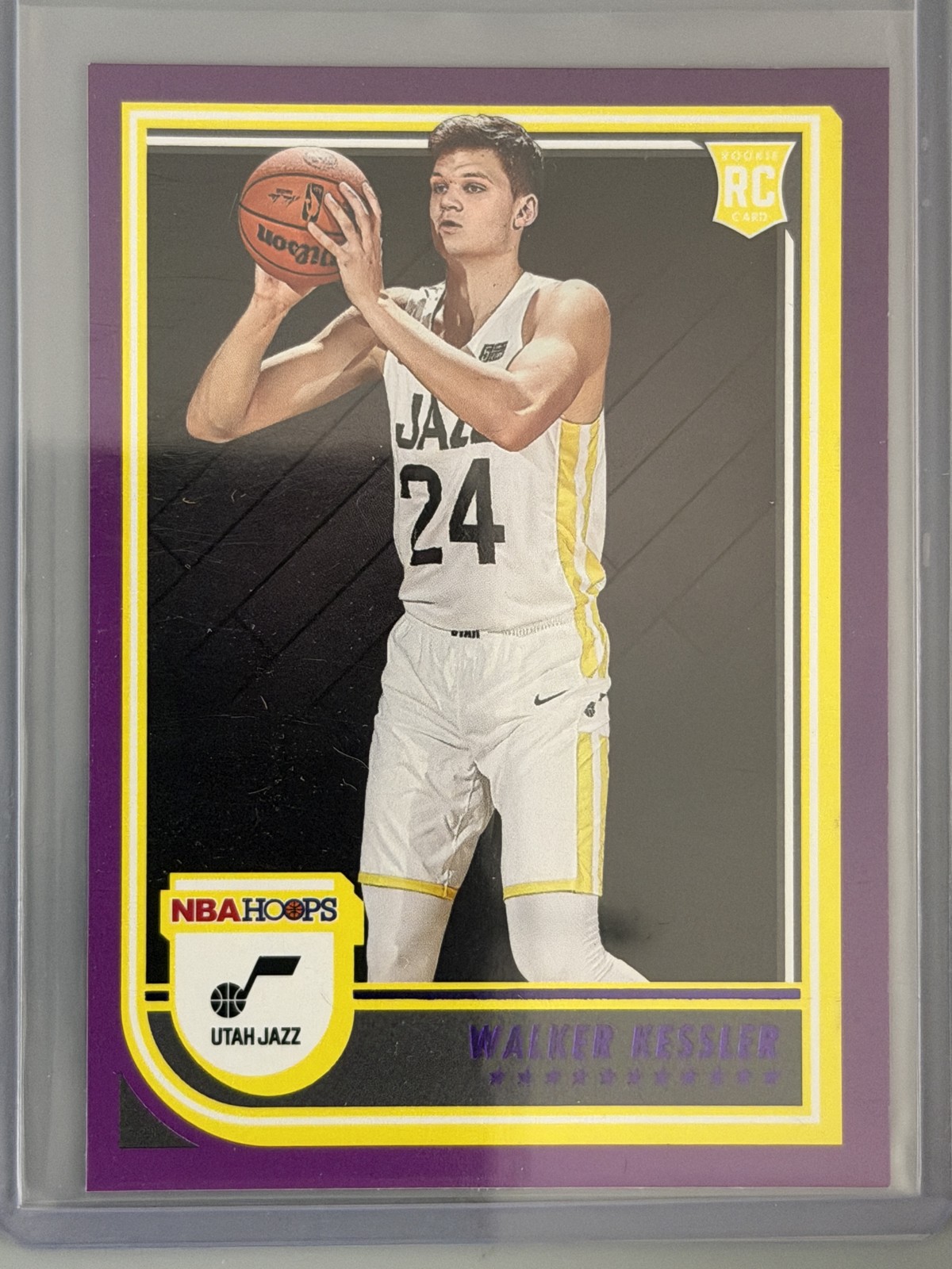 2022-23 Panini NBA Hoops - Rookies Walker Kessler #252 Purple (RC)