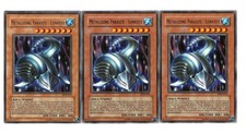Yugioh- 3X Metallizing Parasite - Lunatite - Rare - Unlimited - DCR-074 - NM