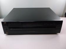 JVC XL-F108BK 5-Disc CD Carousel Compact Disc Player P.E.M D-D Converter No Remo