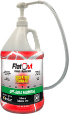Flat Out Tire Sealant 1 Gallon Seals Up To 12 Inch Punctures