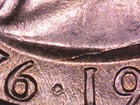 1976 D Bicentennial Quarter Error Coin Die Break Obverse Die Crack Reverse — photo 2