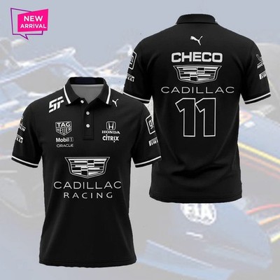 *HOT* Grand Priix Cadiillac1 Playera Polo Cadillac Perre 2026 Formul.a 1F1 Gift