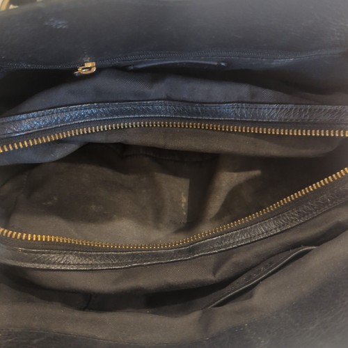 Coach Mercer Black Grain Leather Satchel 30 Style No. 37575 - Picture 11 of 17