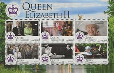 Penrhyn 2022 - Queen Elizabeth II Platinum Jubilee OVERPRINTED Sheetlet - MNH