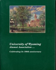 1996 University of Wyoming Alumni Association Directory, 100th Anniversary Book