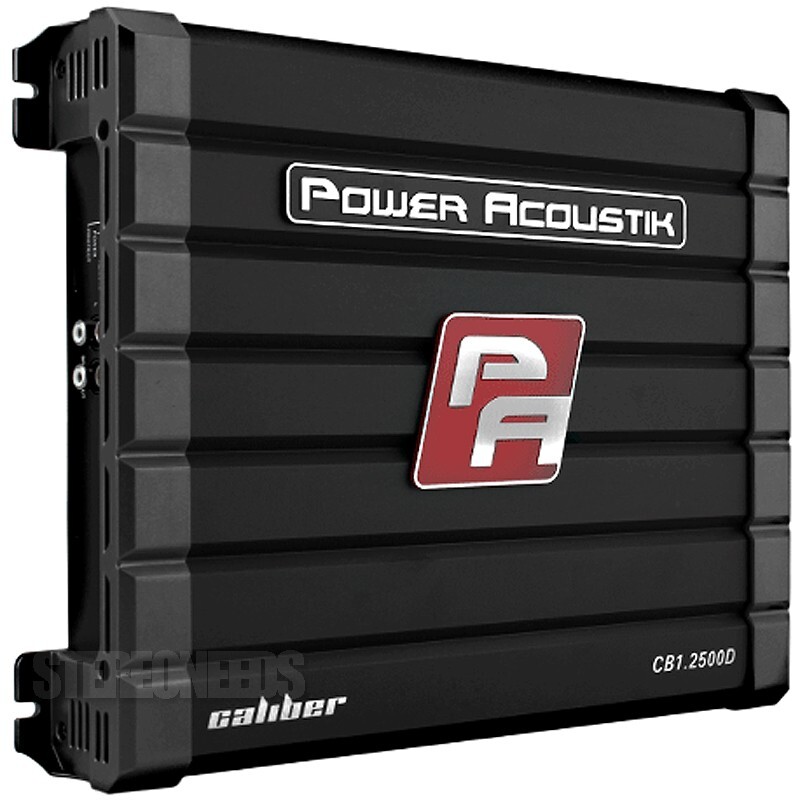 Power Acoustik CB1-2500D 2500 Watt Mono Car Amplifier Class D 1